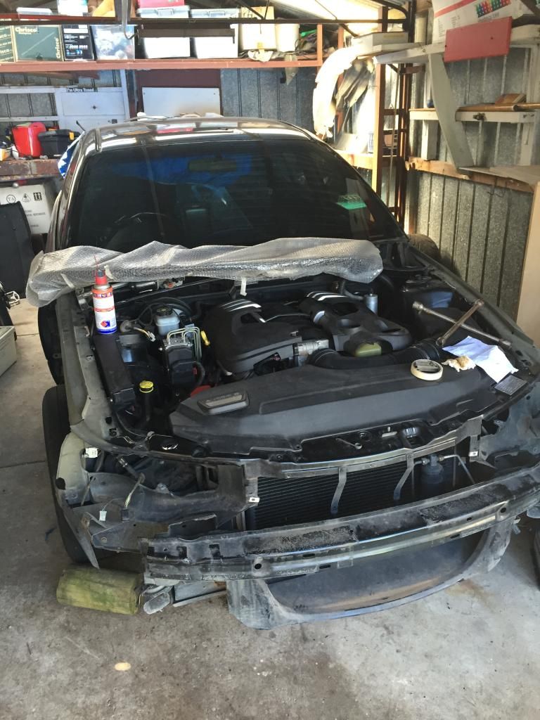 HBD VZ Calais Vespers blue, LS1 conversion underway Just Commodores